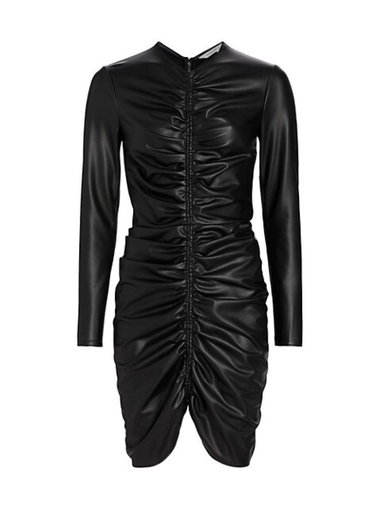 Shop Veronica Beard Bernadette Dress Blk In Black