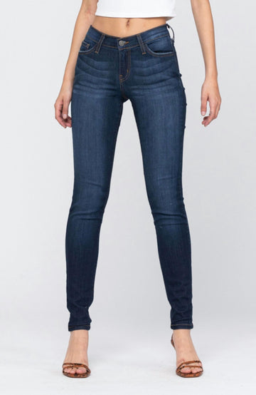 Judy Blue aubrey skinny jean in dark wash