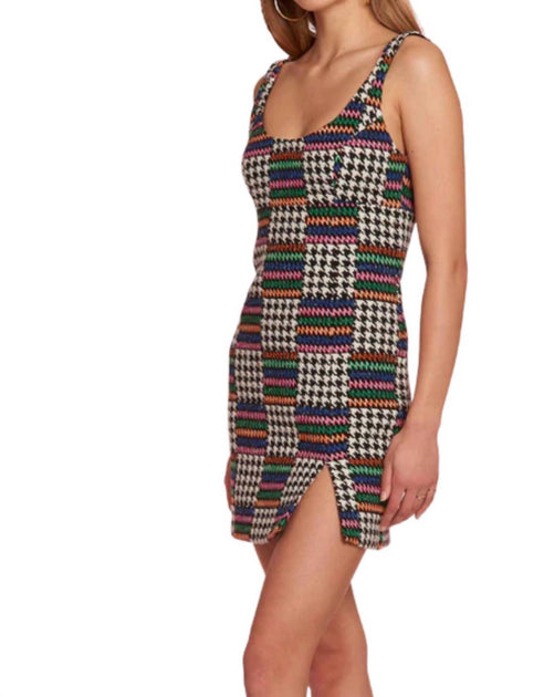 Amanda Uprichard Rayne Mini Dress in Tribeca | Shop Premium Outlets