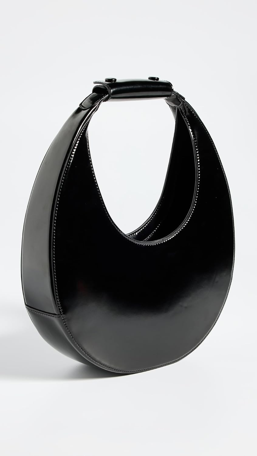 Shop Staud Women's Moon Tote Bag, Black