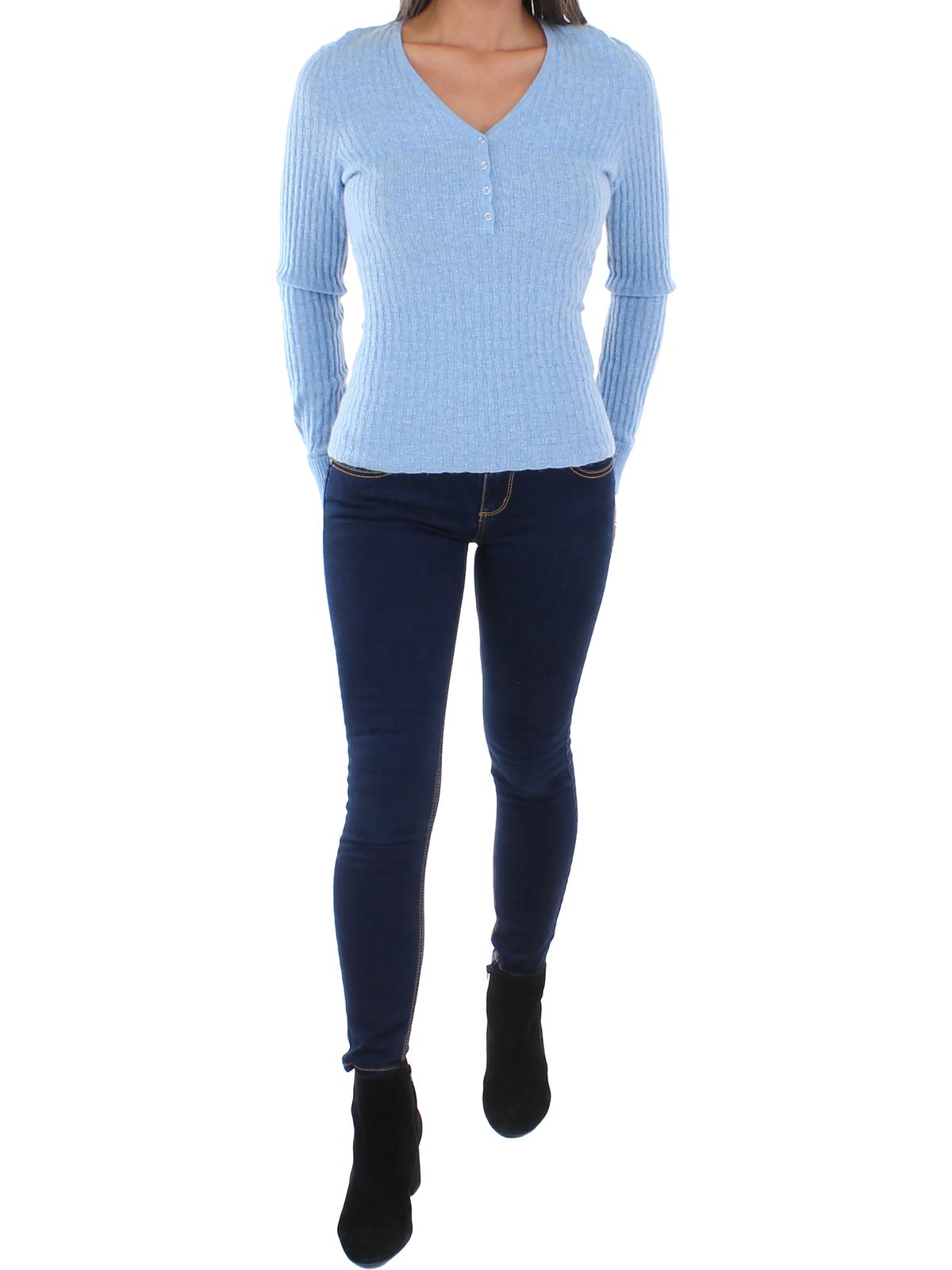 Aqua Cashmere V-neck Cashmere Sweater - 100% Exclusive In Blue