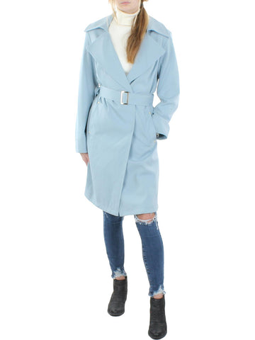 Vince Camuto womens lightweight midi trench coat