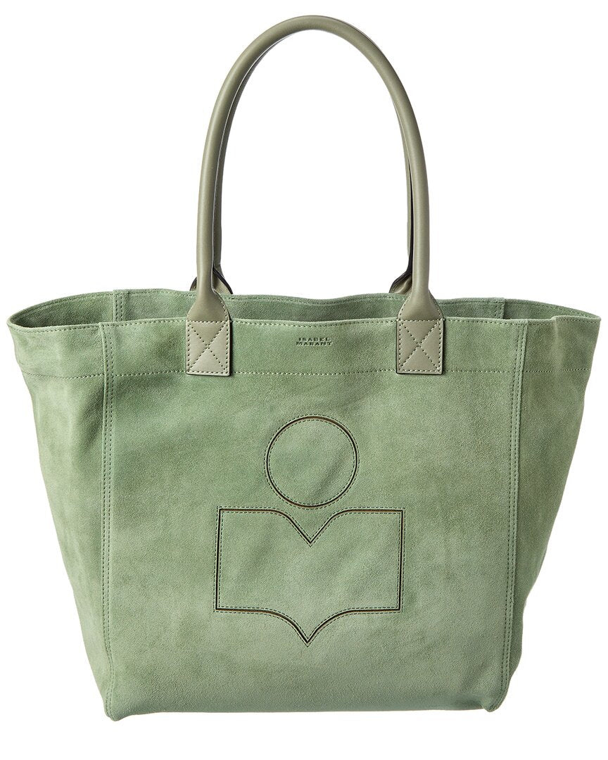 ISABEL MARANT Isabel Marant Yenky Small Suede & Leather Tote