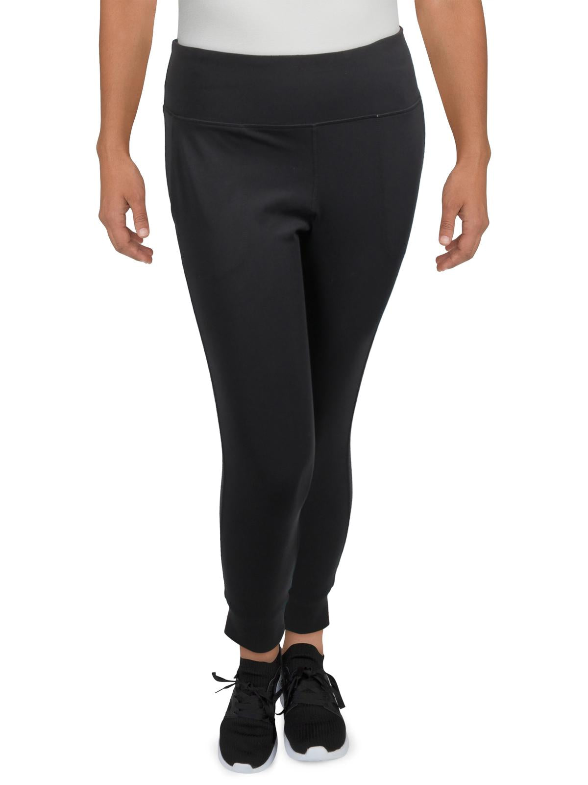 Shop Champion Womens Fitness Workout Athletic Leggings In Black