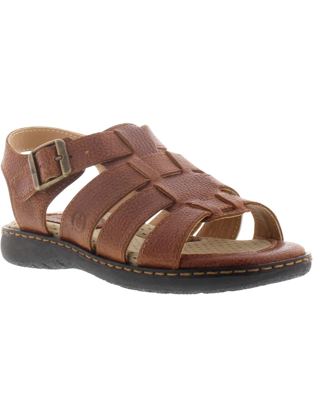 Shop Born Dilon Joshua Womens Casual Flat Gladiator Sandals In Brown