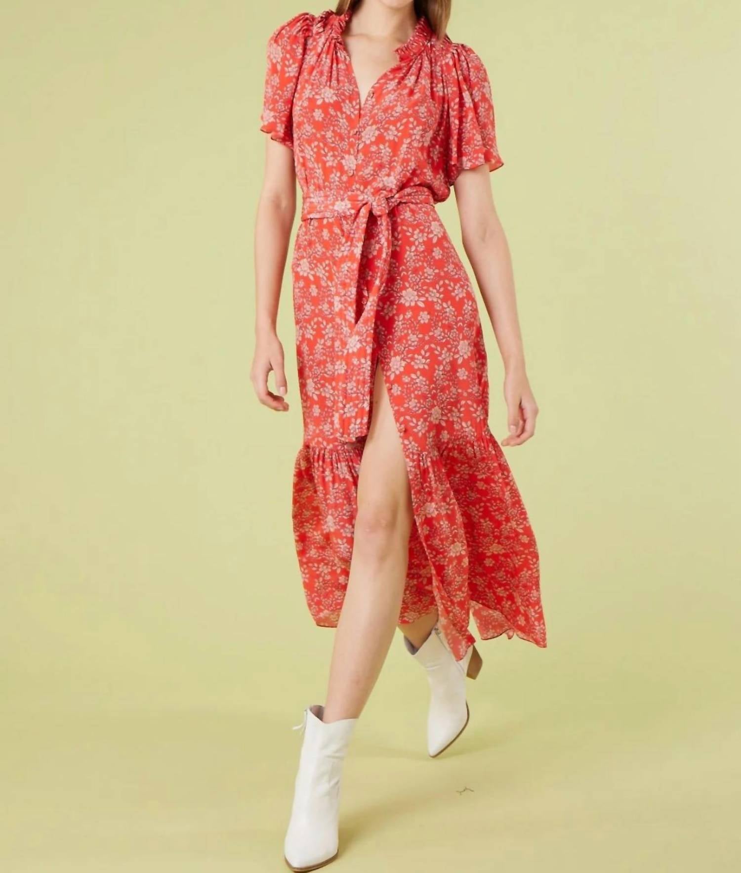 Gilner Farrar Sydney Dress in Whispering Floral | Shop Premium Outlets