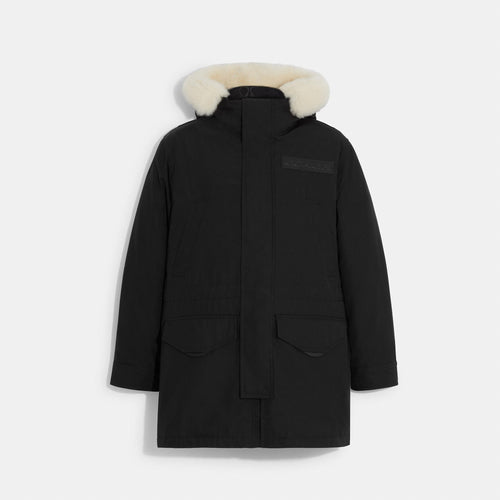Coach Outlet 3 In 1 Shearling Parka