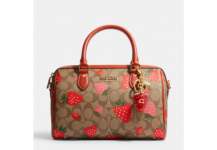 Coach Outlet Strawberry Bag Charm | Shop Premium Outlets