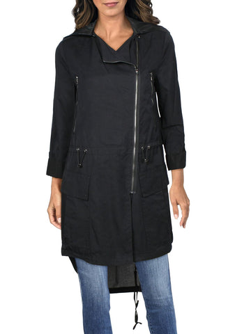 Ashley B womens lightweight midi long coat