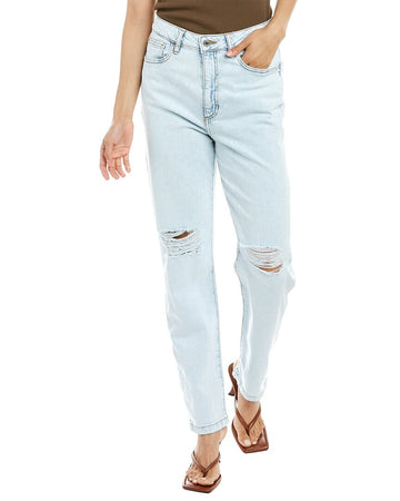 WeWoreWhat super light high-rise curvy crop jean