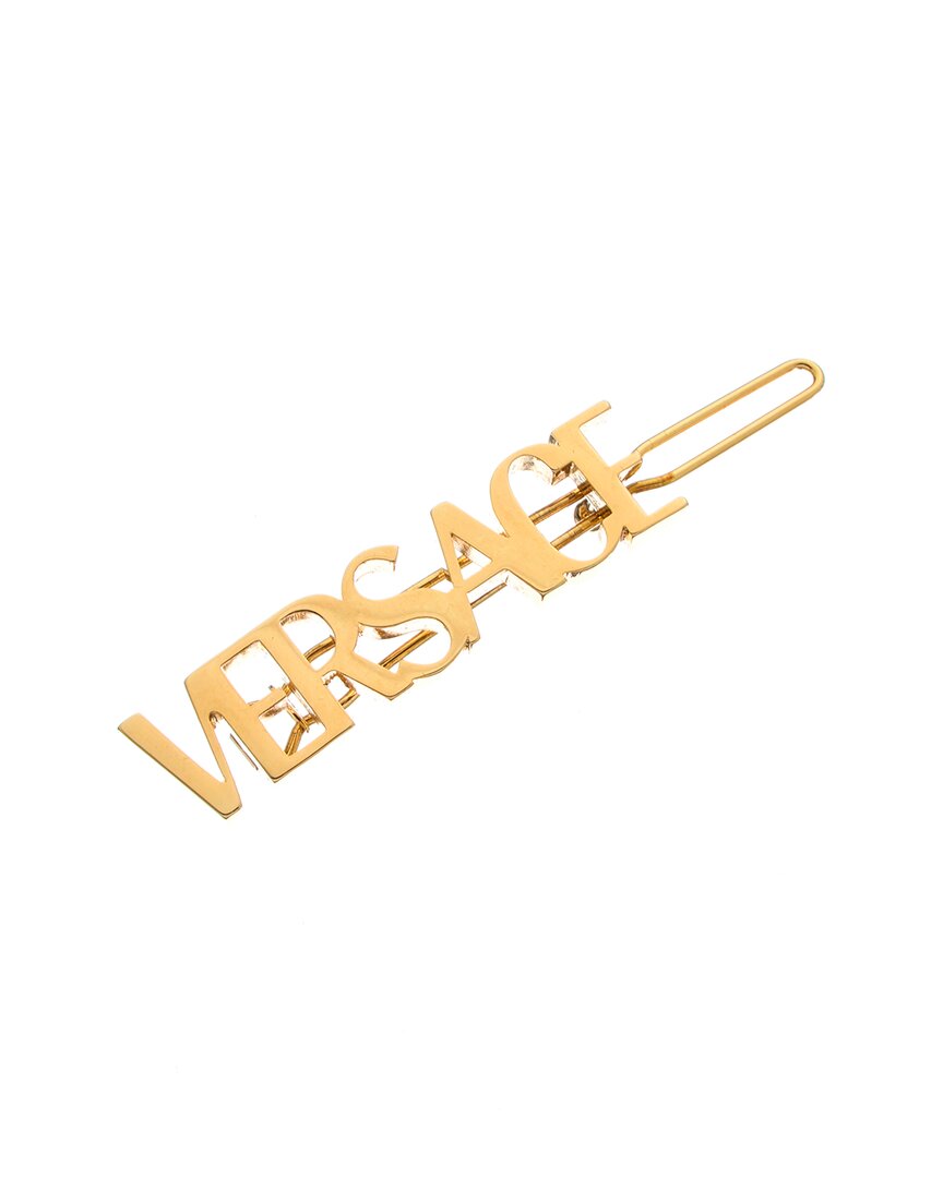 VERSACE Versace Logo Left Hair Clip