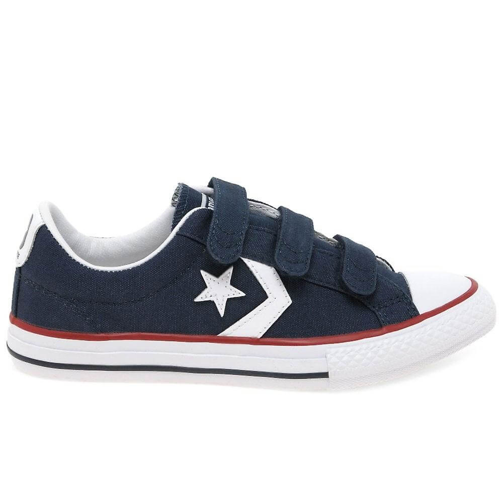 Contribuyente Interconectar bolsillo Converse Star Player 3v Ox Kids' Navy White Canvas Casual Shoes | Shop  Premium Outlets