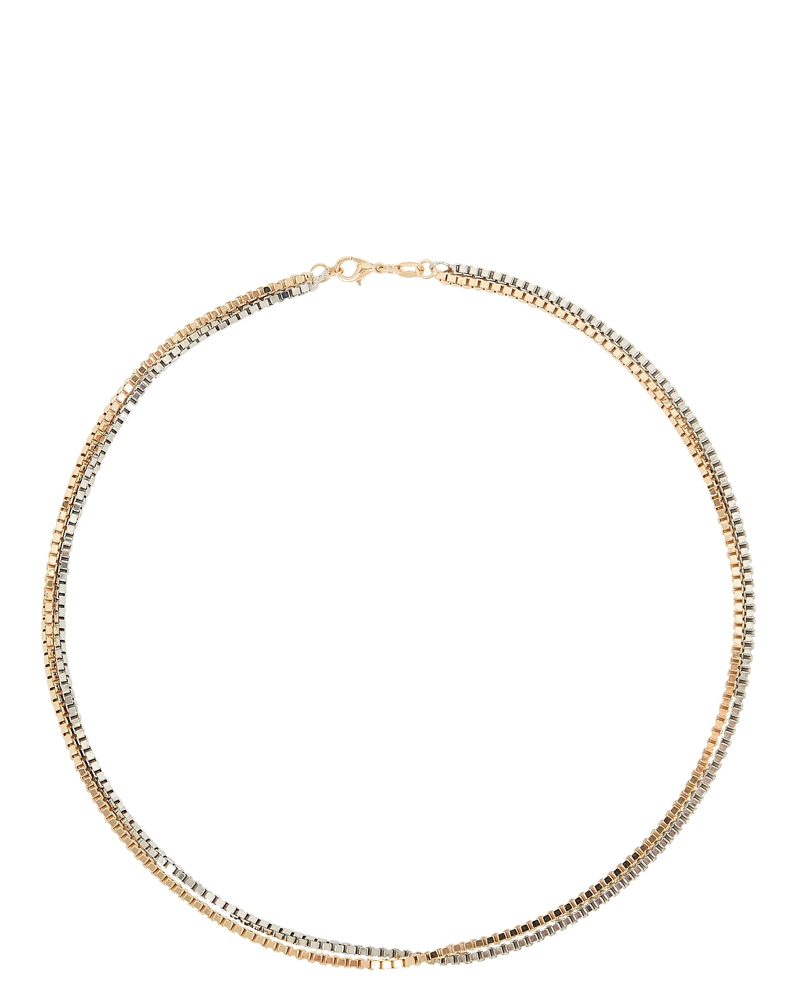 JORDAN ROAD JEWELRY Jordan Road Jewelry Bond Two-Tone Layered Chain Necklace