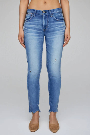 Moussy diana skinny jeans in light blue