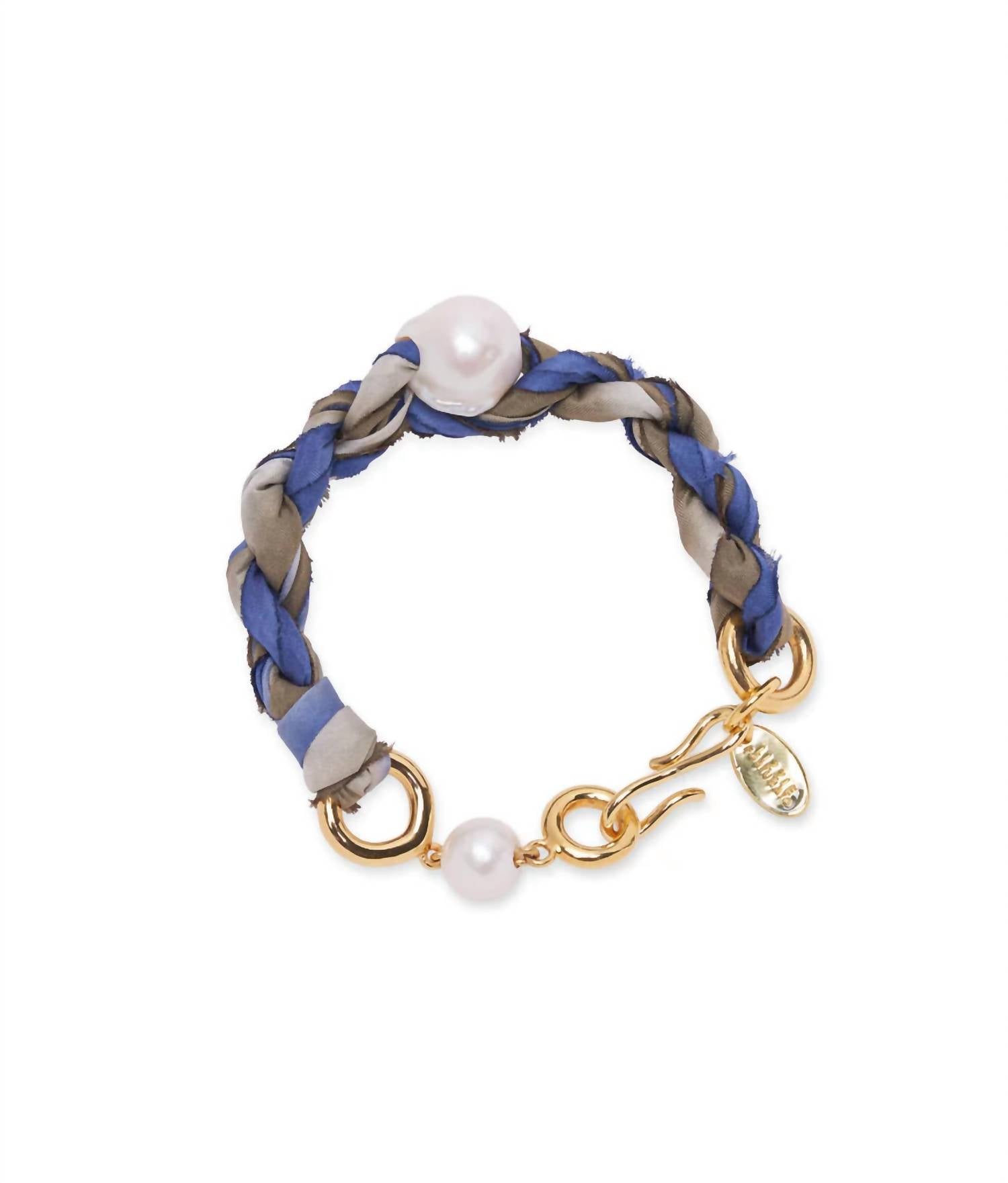 LIZZIE FORTUNATO Barcelona Bracelet in Blue/Gold