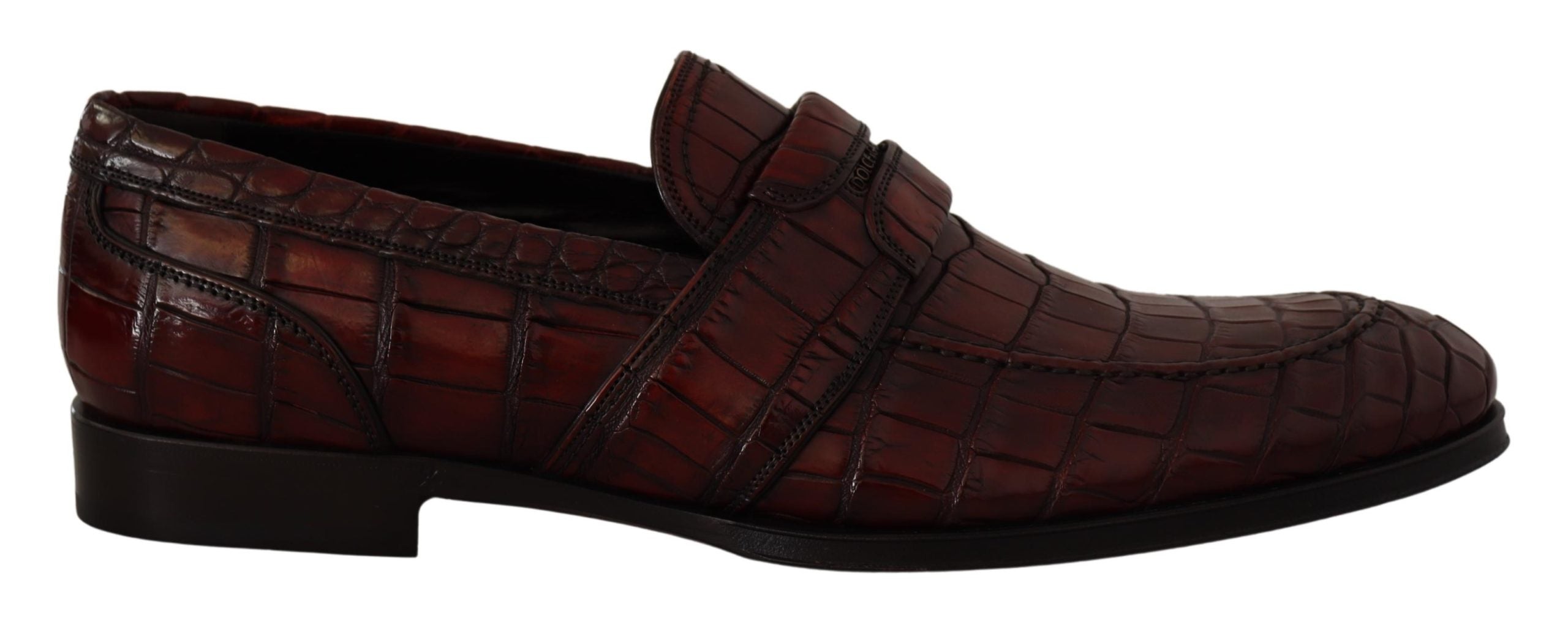 DOLCE & GABBANA Dolce & Gabbana Exotic Leather Dress Derby Men's Shoes