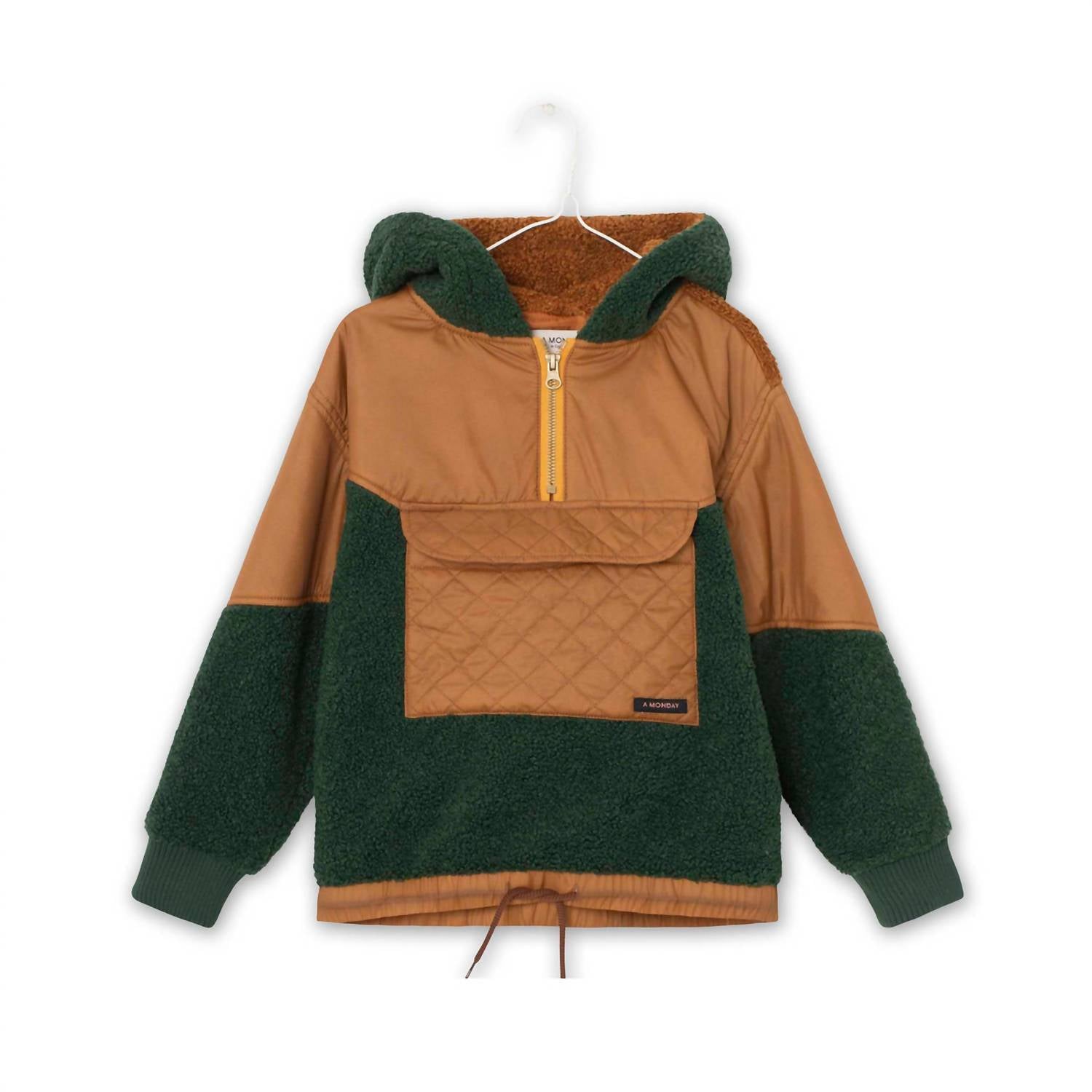 A MONDAY IN COPENHAGEN Ellie Hoodie in Ponderosa Pine