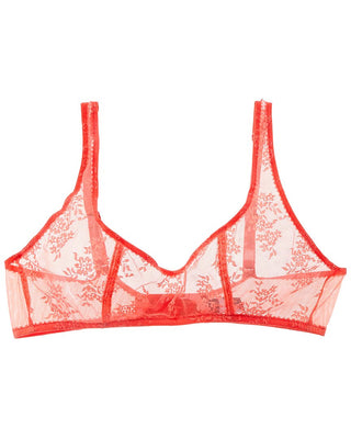 b.tempt'd Women's Lace Kiss Bralette, Abyss, Small at  Women's  Clothing store