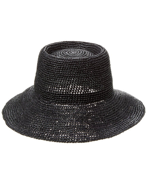 Bruno Magli Crochet Straw Bucket Hat | Shop Premium Outlets