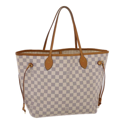Buy Pre-owned & Brand new Luxury Louis Vuitton Damier Azur Canvas Neverfull  MM Tote Online
