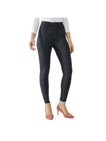 DL1961 chrissy womens denim high rise skinny crop jeans