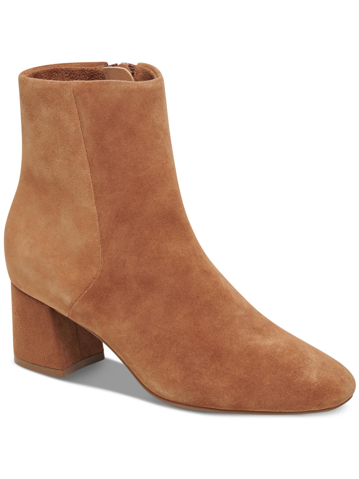 Shop Aqua College Echo Womens Suede Ankle Booties In Brown