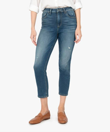 Kut From The Kloth naomi high rise ankle straight leg denim in endurable wash