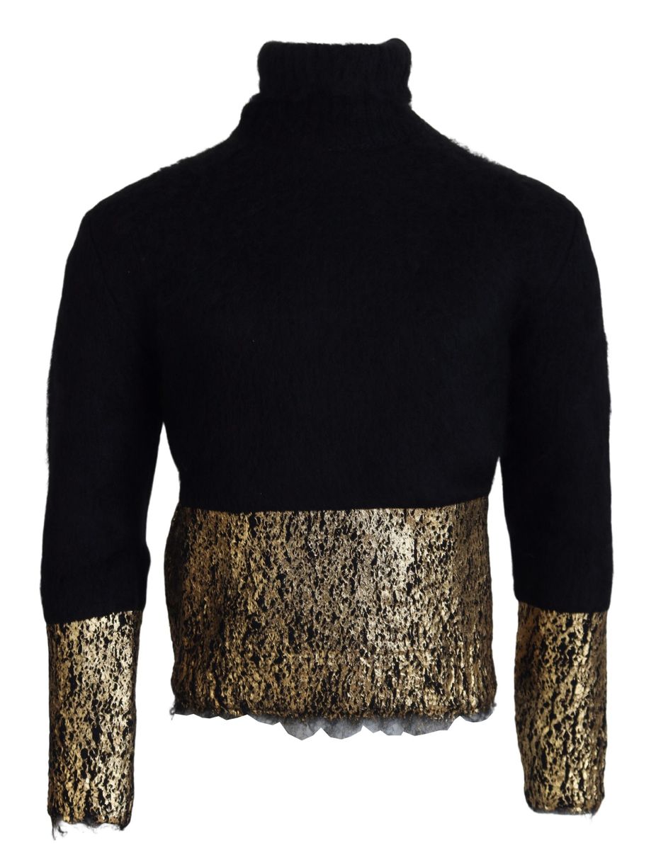 DOLCE & GABBANA Dolce & Gabbana   Turtleneck Mohair Pullover Mens Men's Sweater
