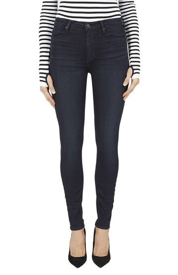 Black Orchid gisele high rise super skinny denim in black