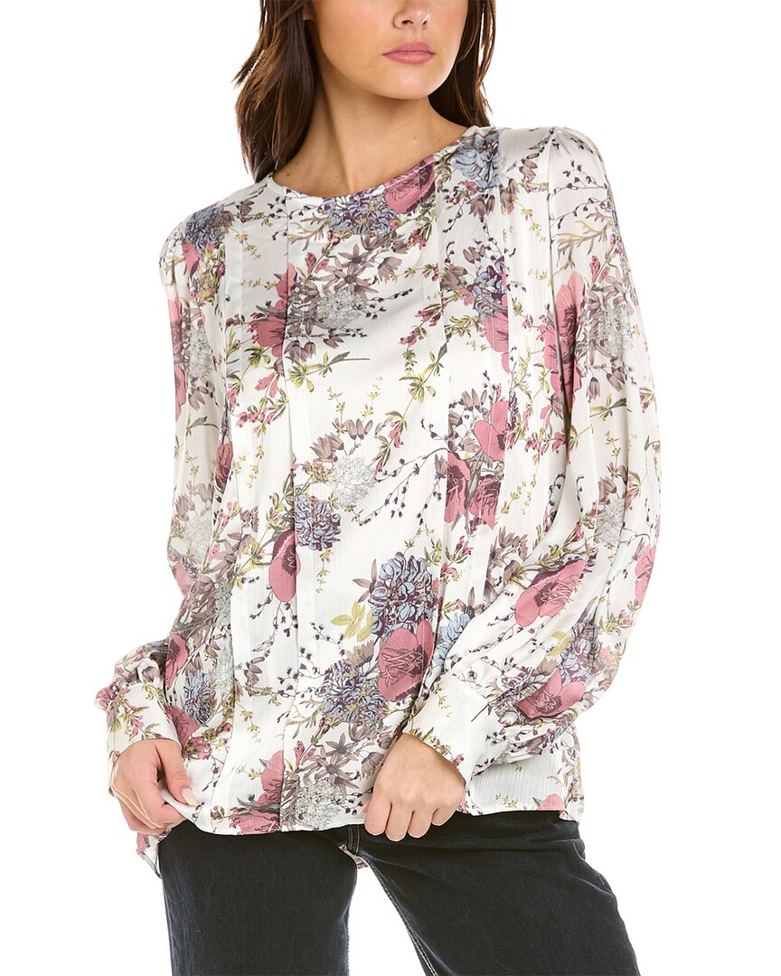 ELIE TAHARI Elie Tahari Balloon Sleeve Blouse