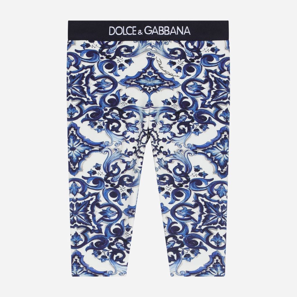 DOLCE & GABBANA Blue Leggings