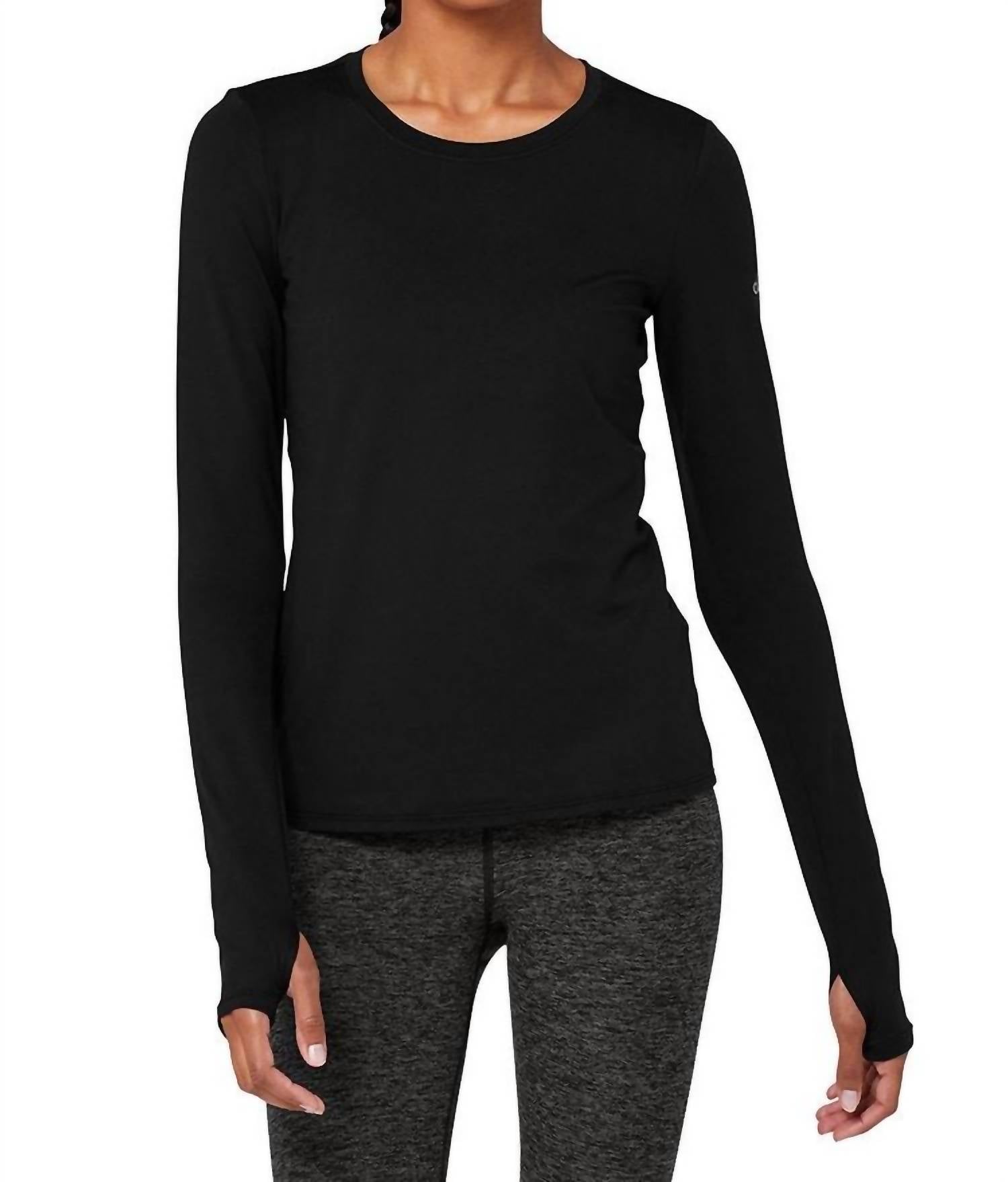 Alo Yoga AloSoft Finesse Long Sleeve Tee