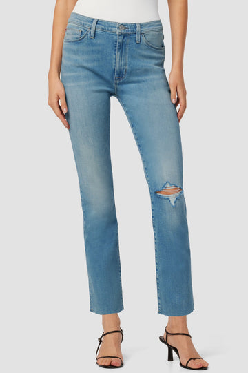 Hudson Jeans blair high-rise straight crop jean