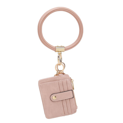 Coach Multi attachments case bag charm in signature canvas (C5698)