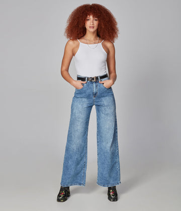 Lola Jeans milan-bm high rise wide leg jeans