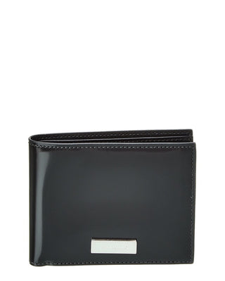 Ferragamo Leather Wallet w/ Chain