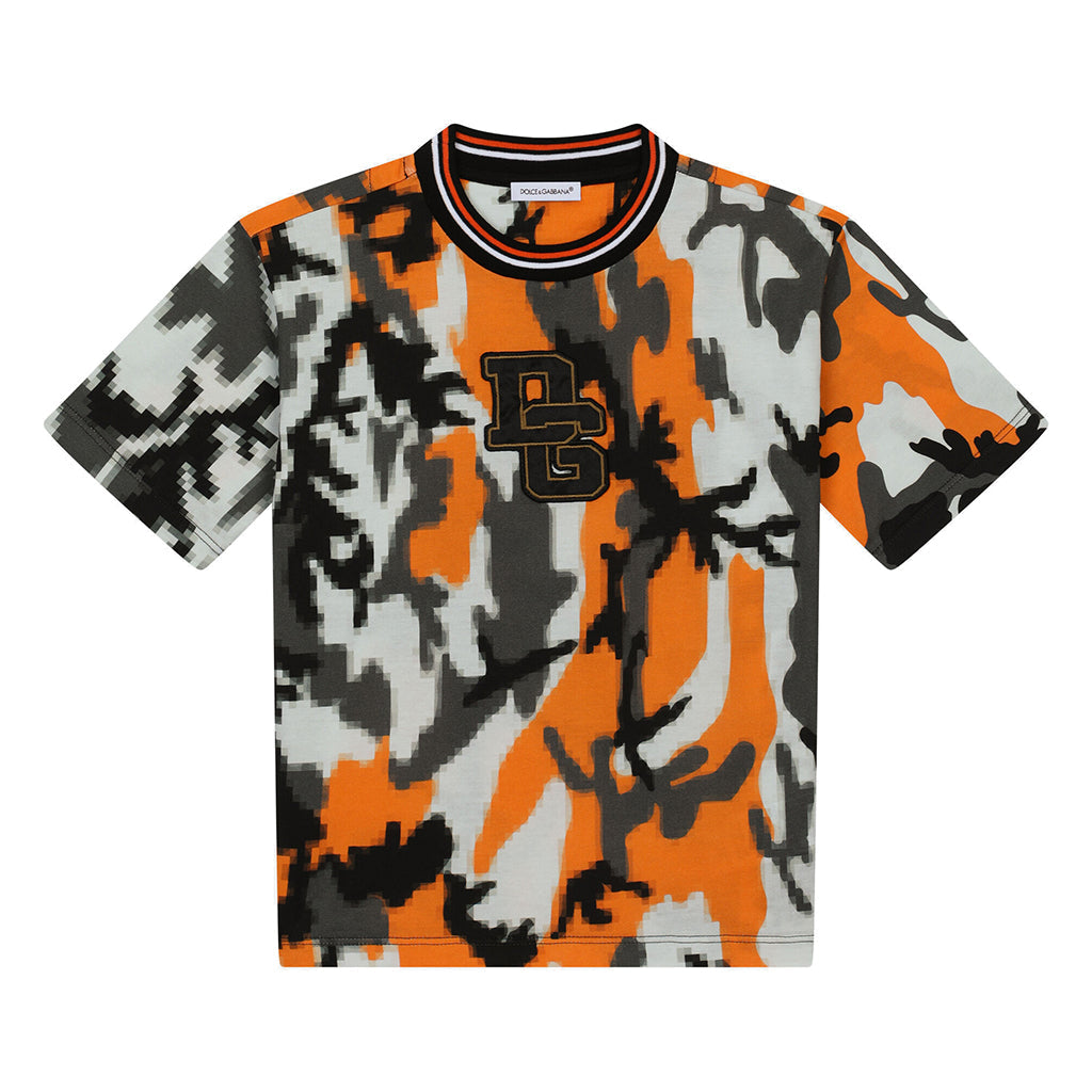 DOLCE & GABBANA Camouflage T-Shirt