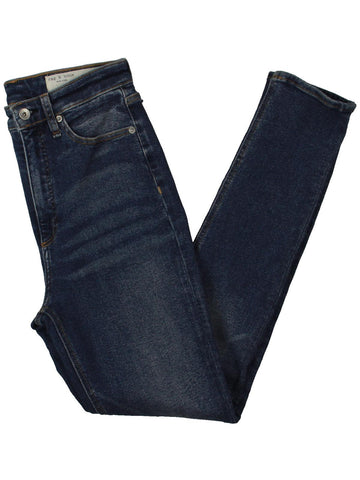 Rag & Bone Jeans jane womens super hi-rise slimming skinny jeans