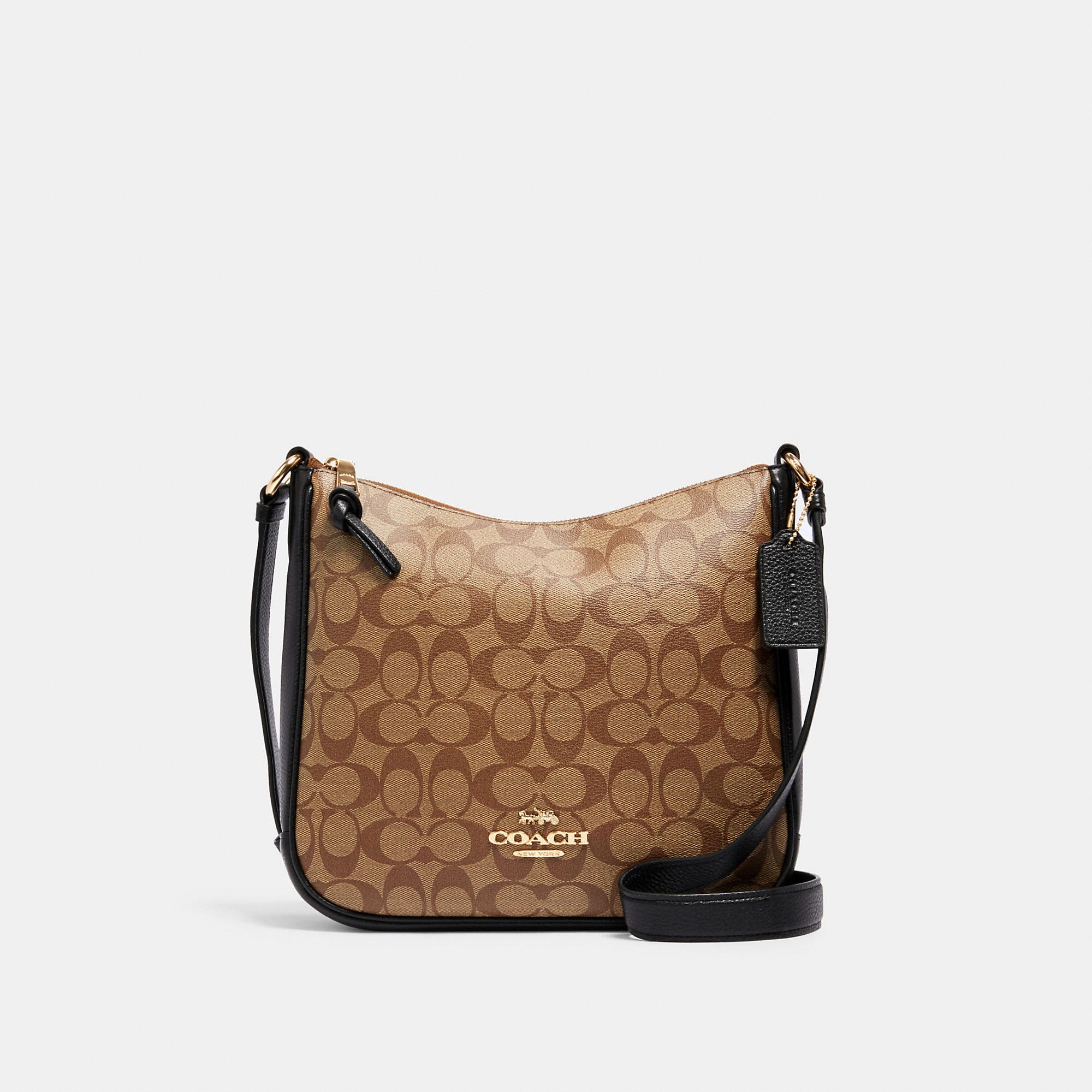 Coach Outlet Ellie File Bag In Signature Canvas