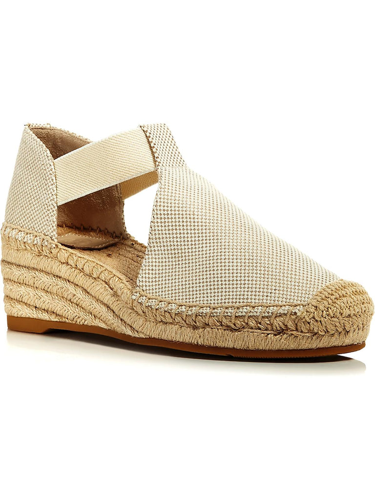 Tory Burch Catalina Womens Canvas Wedges Espadrilles | Shop Premium Outlets