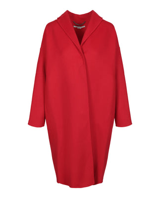 Stella McCartney Kerry Button-Up Wool Coat | Shop Premium Outlets