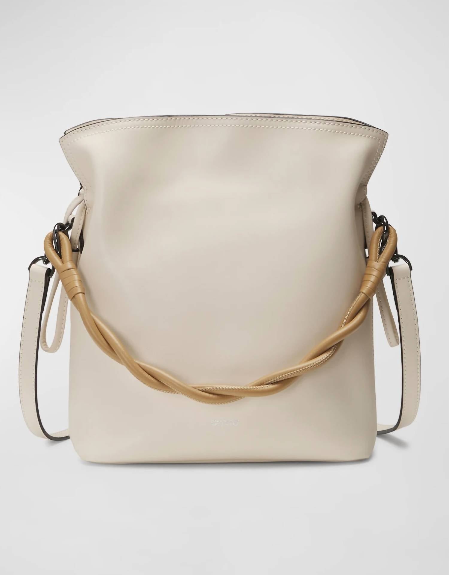 ORYANY Madeleine Bucket Bag in Vanilla Cream