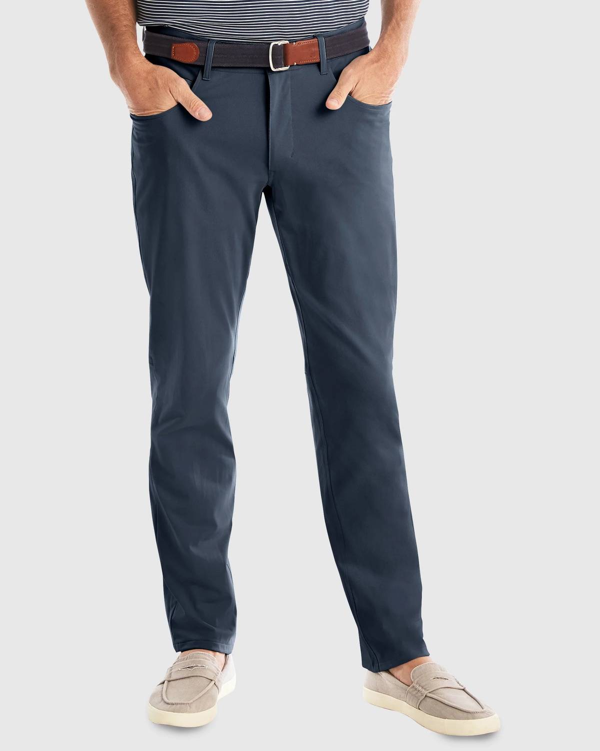 JOHNNIE-O Cross Country Prep-Formance Pant in High Tide