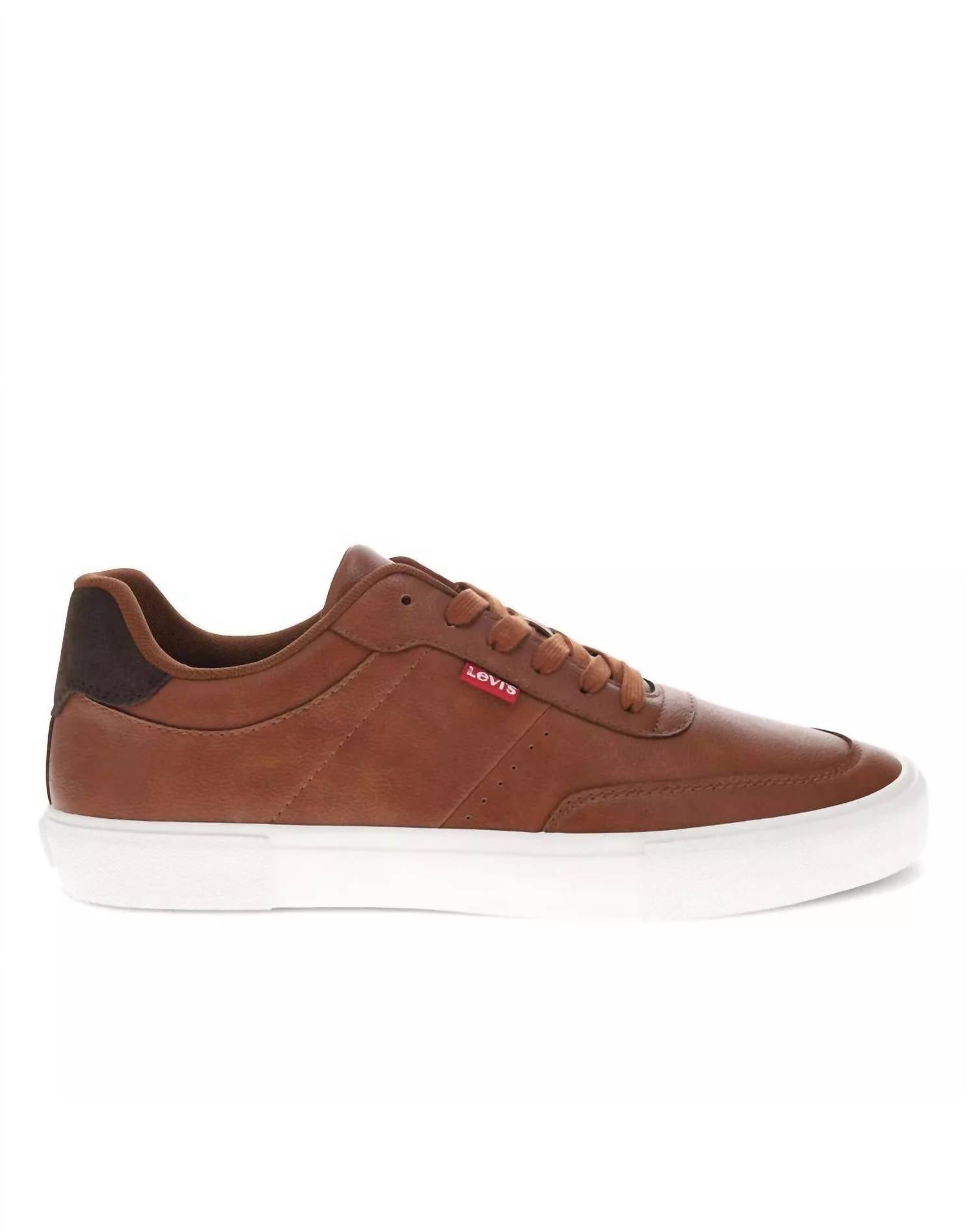 LEVI'S Men'S Munro Nm Lace Up Sneaker in Tan/Brown