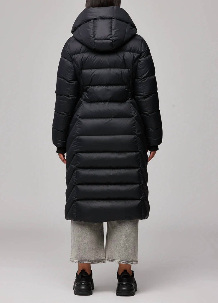 Soia&Kyo Talyse Hood Down Coat in Black | Shop Premium Outlets