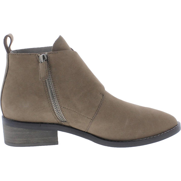 Eileen Fisher Ver Cuoio Womens Leather Round Toe Booties | Shop Premium ...