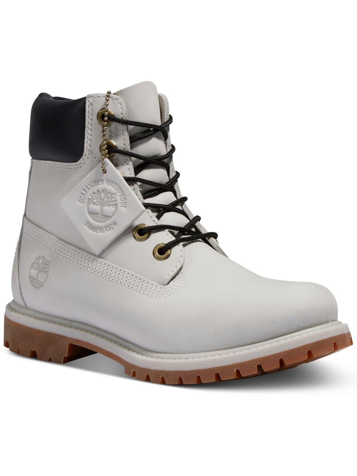 TIMBERLAND 6 IN WATERPROOF Womens Leather Lug Sole Ankle Boots