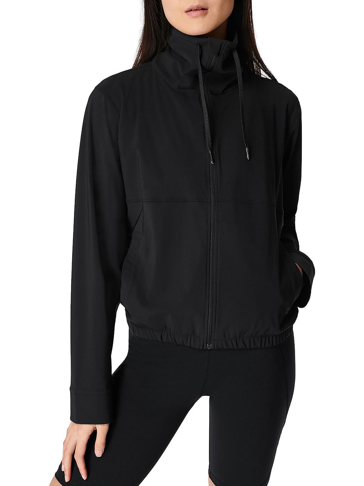 SWEATY BETTY Explorer Womens Recycled Polyester Front Zip Zip-Up Jacket