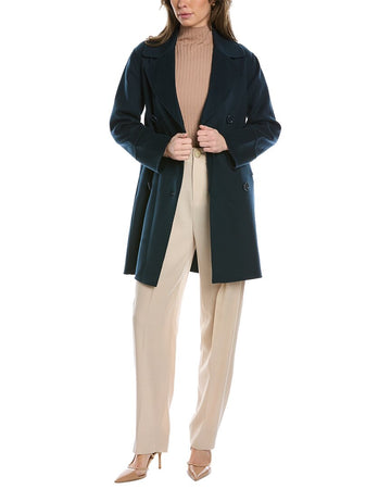 Max Mara s titania silk-lined wool coat