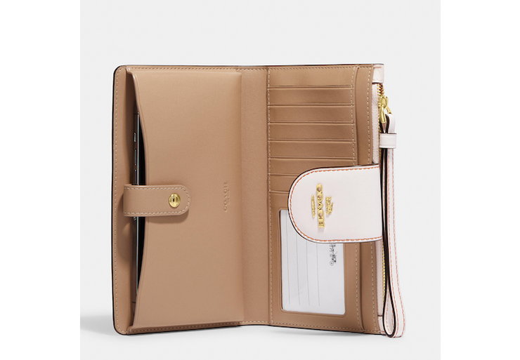 Coach Outlet Tech Wallet In Signature Canvas With Bee Print | Shop Premium  Outlets